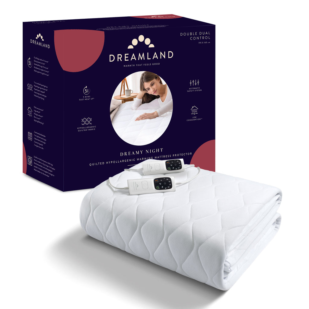 Quilted Hypoallergenic Warming Mattress Protector